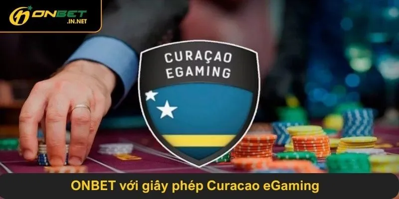 ONBET với giấy phép Curacao eGaming